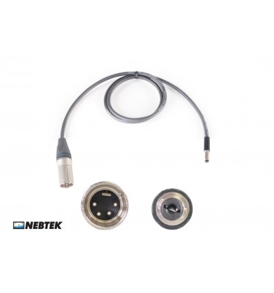 NEBTEK XLR to MicroLite Receiver Power Cable